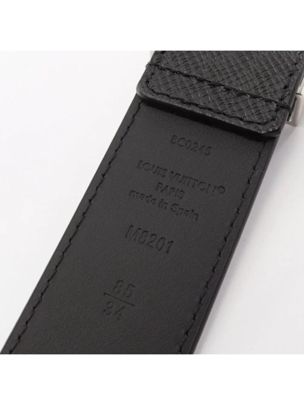 Louis Vuitton Belt Pont Neuf 35 Taiga Leather
